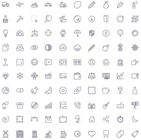 Cute Life Little Icons Set Free Download