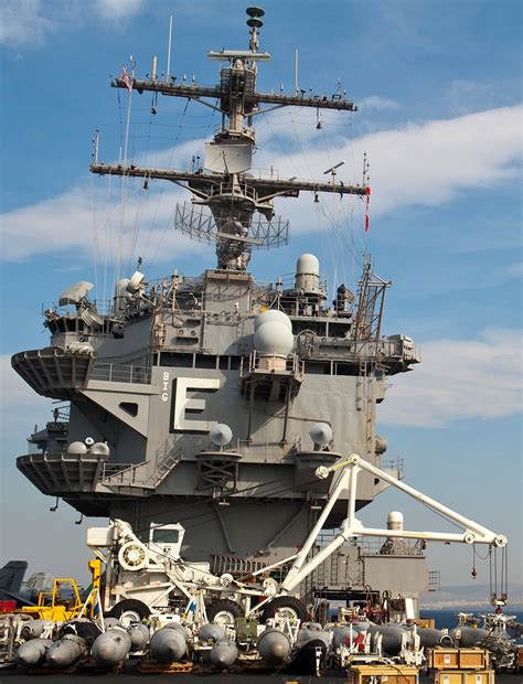 Uss Enterprise Cvn 65 Cvw 1 Island Details 2012 46 Us Navy Aircraft