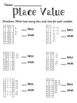 Tens and es worksheet count counting aid numeracy maths from tens and ones worksheets, source:twinkl.co.uk. Pinterest: Discover and save creative ideas