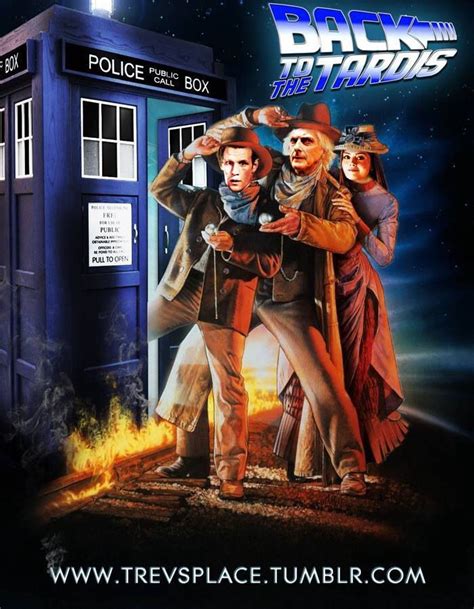 Doctor Who Back To The Future Mash Up Original Doctor Who Rose And