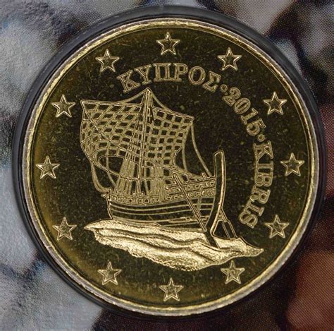 Cyprus 50 Cent Coin 2015 Euro Coinstv The Online Eurocoins Catalogue