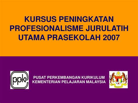 Jalil pengarah bahagian pembangunan kurikulum. PPT - PUSAT PERKEMBANGAN KURIKULUM KEMENTERIAN PELAJARAN ...