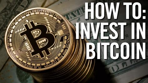 How To Invest In Bitcoin 📈 How To Buy Bitcoin In 2017 Youtube