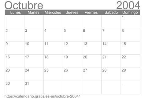 Valores Gravedad Cuatro Calendario 2004 España Dirigir Multitud Ama De Casa