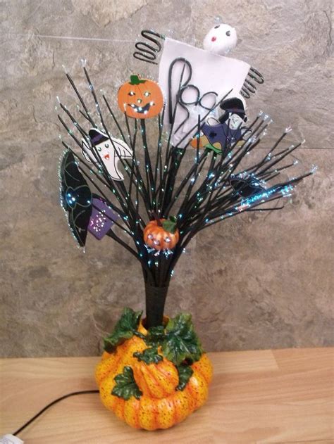 Shop decorations, costumes, cards & more seasonal items. Fiber Optic Halloween Tree Multi Colored Ghosts Pumpkins ...