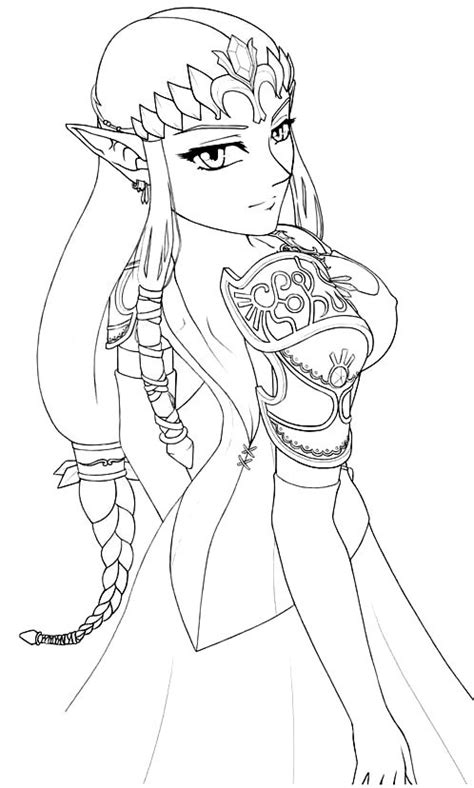53 dessins de coloriage zelda à imprimer sur LaGuerche.com  Page 5