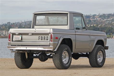 1973 Ford Bronco Half Cab And Top Less With Roll Bar Automatic Nice
