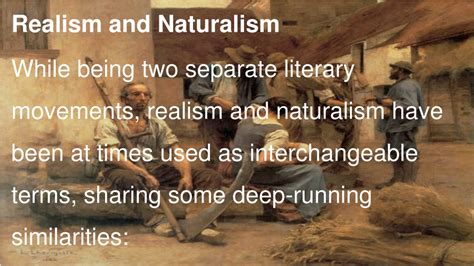 Ppt Similarities And Differences Between Realism And Naturalism Powerpoint Presentation Id