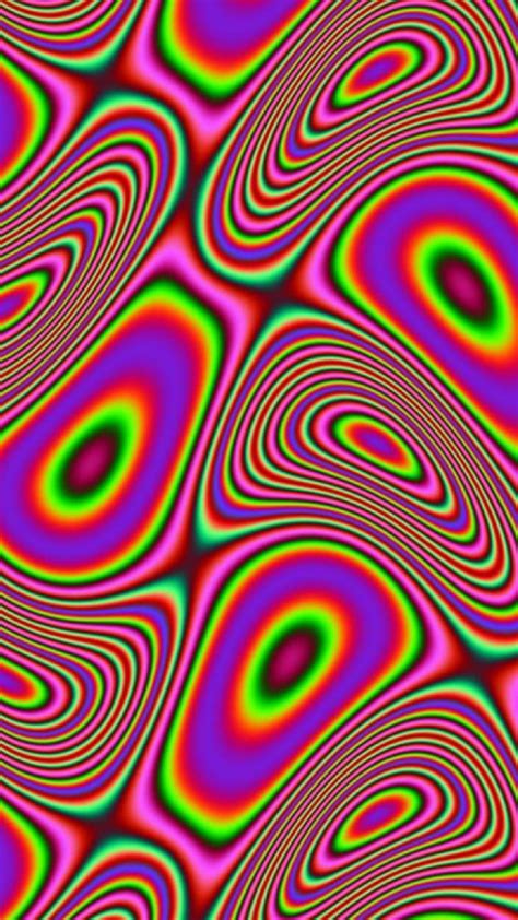 Trippy Patterns Hippie Psychedelic Art Trippy Rainbow Hd Phone
