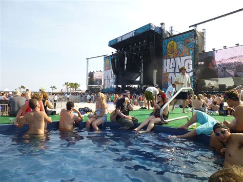 Hangout Music Festival View From Vip Pool Hangout Music Festival