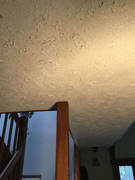 Maybe your home came with a. How do I smooth out my overly textured ceiling? | Hometalk