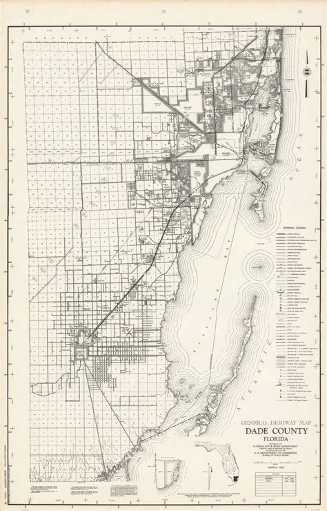 General Highway Map Dade County Florida – Curtis Wright Maps