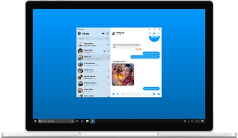 Today we're launching a messenger app for macos and windows so you can video chat on your computer and stay connected with friends and family all over the world. Facebook Messenger: The biggest new features coming to the app