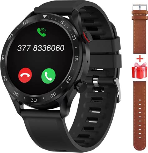 Eigiis Smart Watch Men 2022 Bluetooth Call Music Play Custom Dials Sport Tracker Heart Rate