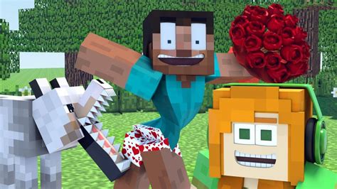 The Minecraft Life Of Alex And Steve Love Story Minecraft Animation