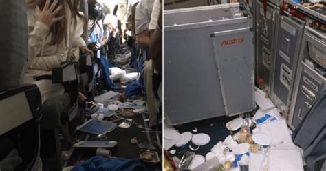 Passengers Horrified As They Are Thrown Around The Cabin After Plane