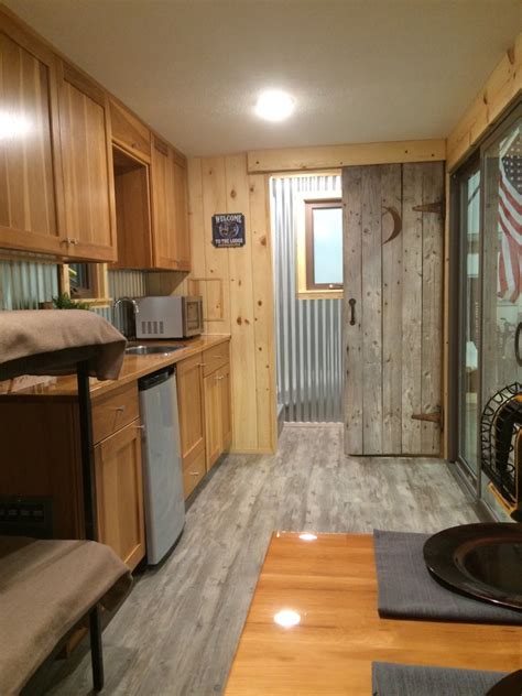 The guys transform a used shipping container into a portable cabin. Ideas for Shipping Container Hunting Cabins and Lodges ...