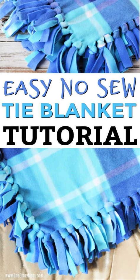How To Make A Fleece Tie Blanket Fleece Tie Blankets Tie Blankets