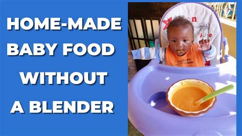 How To Make Baby Food At Home Without A Blender Mom Life On A Budget