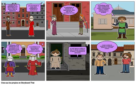 Historieta Modos De Produccion Storyboard By 79eb1b40