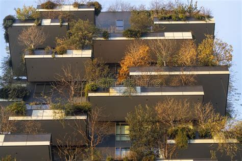 Bosco Verticale In Milan Editorial Stock Photo Image Of Verticale