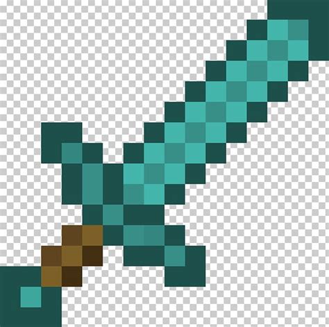 Minecraft Diamond Sword Minecraft Sword Minecraft Games Free Png