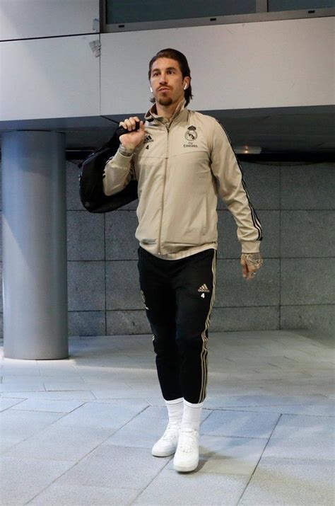 Sergio Ramos Winter Jackets Bomber Jacket Real Madrid