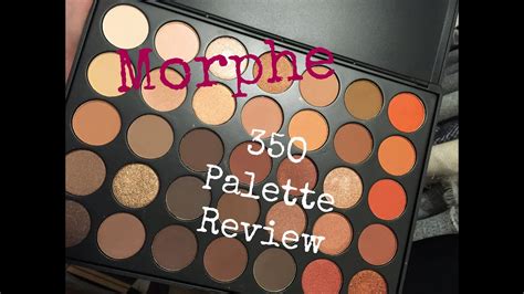 Morphe 35o Palette Review Youtube
