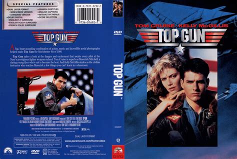 Top gun takes a look at the danger and excitement that awaits every pilot at the navy's prestigious fighter weapons school. Top Gun (1986) R1 - Movie DVD - CD Label, DVD Cover, Front ...