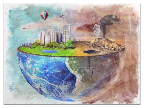 Pollution Painting At Explore Collection Of