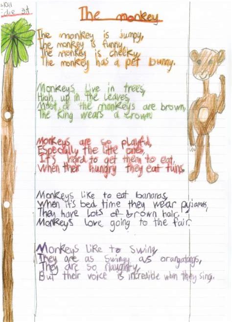 The Monkey By Edie A Bloomtrigger Poem The Monkey Is Jumpy The