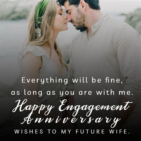Everything Will Be Fine As Long As You Are With Me Happy Engagement