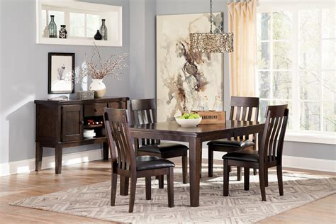 | click here to be the first to review this item. Signature Design by Ashley Haddigan D596 Dining Room Group ...