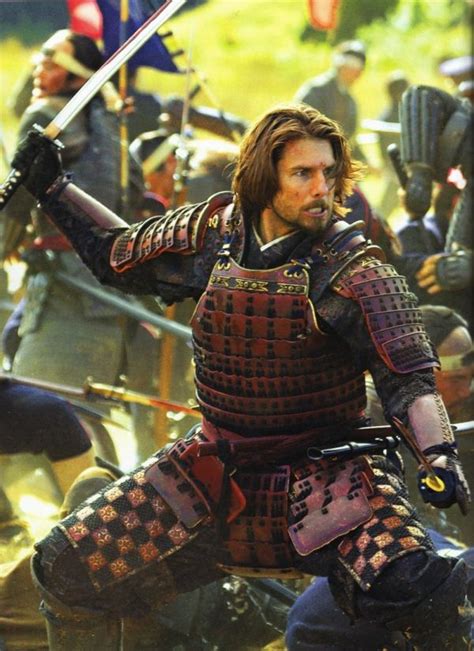 You asked if the movie the last samurai is based on a book. Tom Cruise in "The Last Samurai". I always get caught up ...