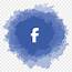 Facebook Logo Watercolor Social Media PNG  Similar
