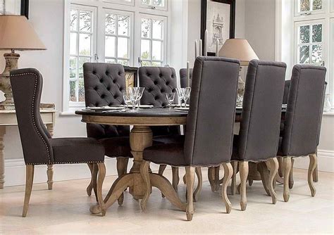 Newjulius oval marble dining table. Charcoal Grey Dining Chairs | Gray dining chairs, Dining ...
