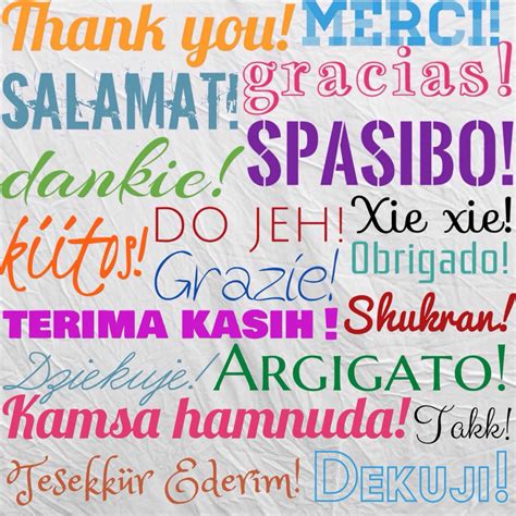 Know How To Say Thank You In Different Languages Thankyou