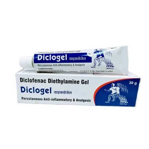 Diclofenac Diethylamine Gel Packaging Size 30g At Best Price In Haridwar
