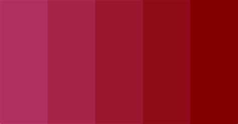 Rich Maroon Gradient Color Scheme Burgundy