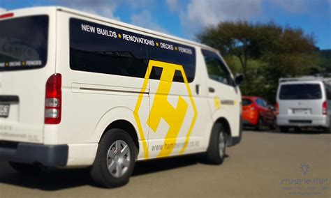 Toyota Hiace Van Signage For Hammered It