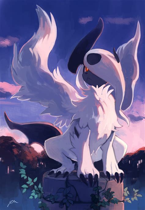 Mega Absol By Bluekomadori On Deviantart