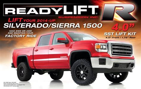 Readylift Lift Kit Chevygmc 2014 15 1500 4x4 4 Front And 175 Rear