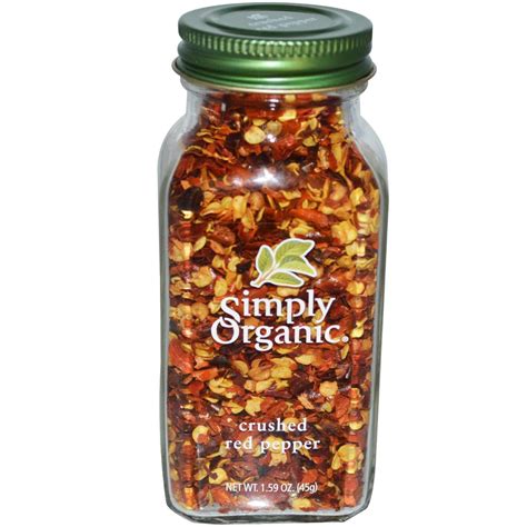 simply organic crushed red pepper 1 59 oz 45 g stuffed peppers simply organic fun cooking