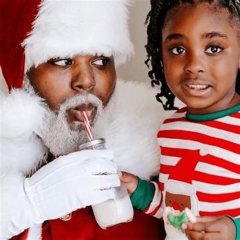 Black Santa Claus Wasnt What They Grew Up Seeing So They Became