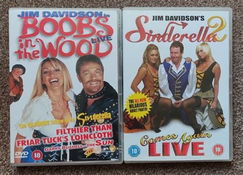 JIM DAVIDSON BOOBS IN THE WOOD AND SINDERELLA 2 DVDS 44005371321 EBay