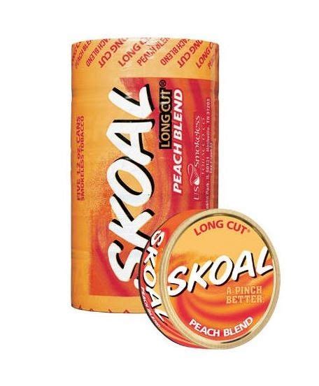 Skoal Lc Peach 5ct 12 Oz Smokeless Snuff Tobacco Texas Wholesale