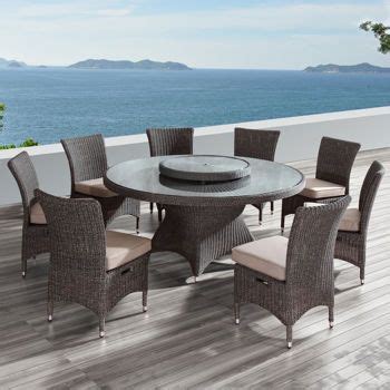 The rome outdoor dining and seat set combines the ultimate in comfort, style, and utility while being the perfect addition to your outdoor decor. Costco: Habra II 9-piece Dining Set | Outdoor furniture ...
