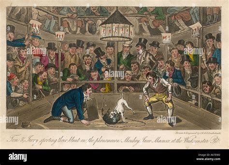 Egan Life In London 1820 Stock Photo Alamy