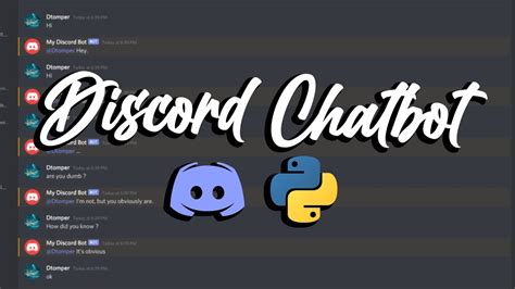 How To Make A Discord Ai Chatbot Using Python 30 Lines Youtube