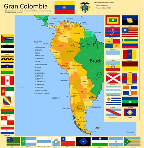 If The Former Spanish Colonies In South America Maps On The Web